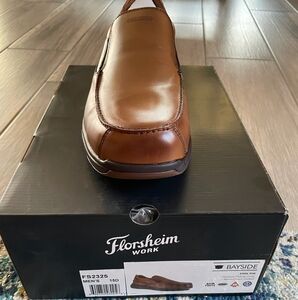Florsheim Brown Loafers Slip-Ons